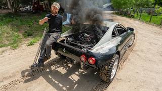 World's First Diesel Ferrari is DANGEROUS!