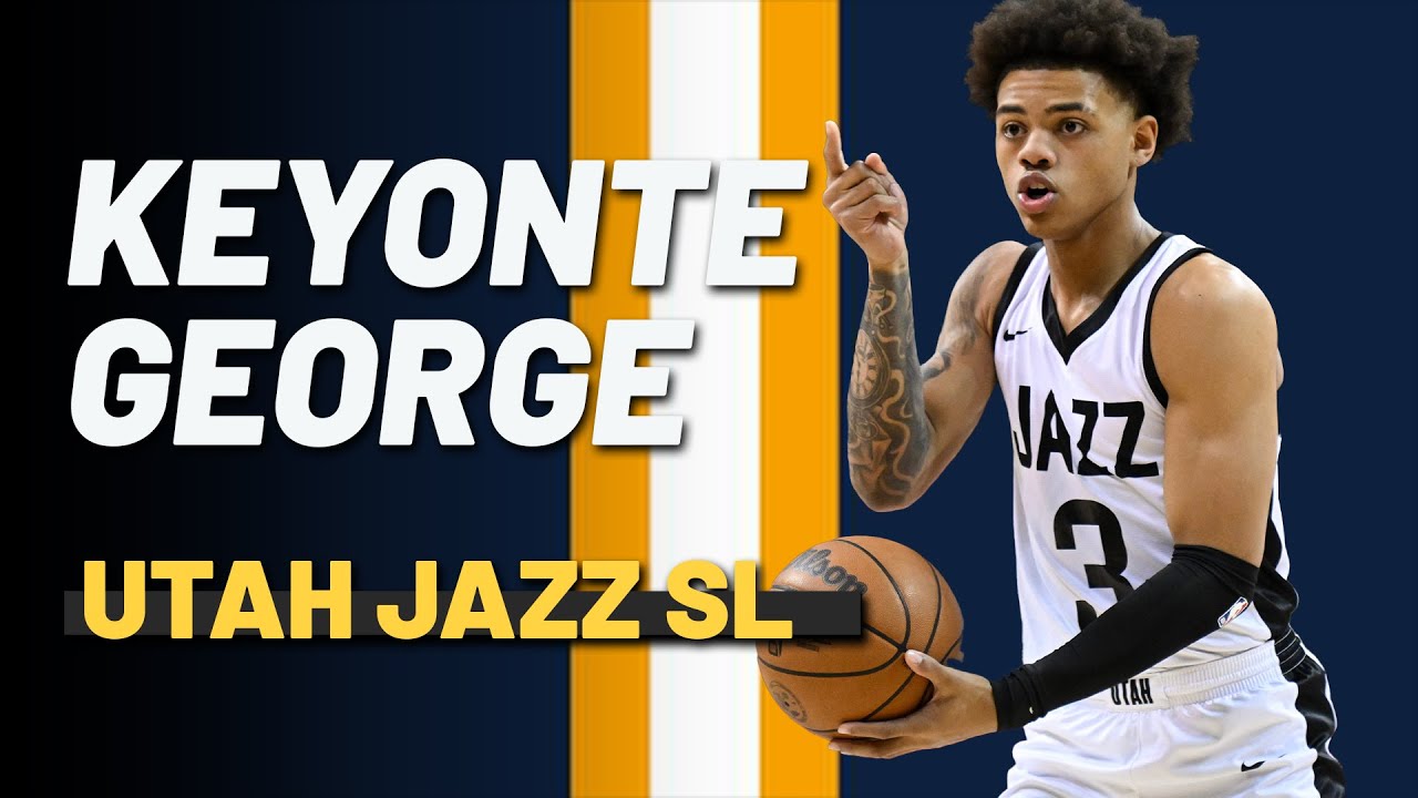 Keyonte George Utah Jazz NBA 2k24 Summer League Highlights - YouTube