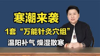 寒潮来袭，如何温阳补气？送你1套“万能针灸穴组”，温经散寒！