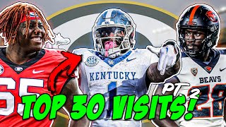 EVERY Green Bay Packers Top 30 Draft Visit So Far! UPDATED