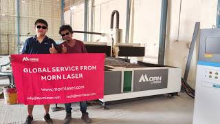 Morn 6000W / 6KW Metal Sheet And Tube Laser Cutting Machine in Qatar