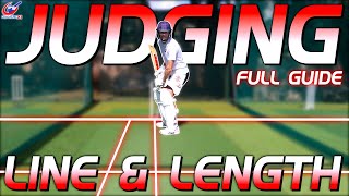 LEARN how to JUDGE LINE & LENGTH while batting - Cricket Batting Drills