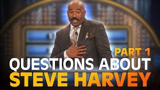 Funny Family Feud questions… about STEVE HARVEY! | PART 1