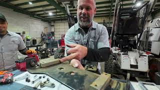 Bobcat Steering Rebuild, Step by Step Training with the Shop
