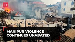 Manipur violence continues; militants resort to shelling in Bishnupur; govt vehicles attacked