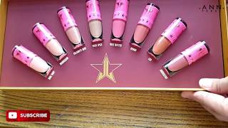 Jeffree Star Mini Velour Liquid lipstick Volume 1 | SWATCH | 2020
