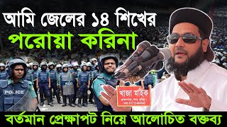 আব্বাসী জেলের পরোয়া করি না,বাংলাদেশের চলমান পেক্ষাপট নিয়ে খুবই জরুরী বক্তব্য,Dr inayatullah Abbasi