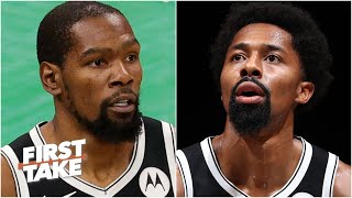 Can Kevin Durant & Kyrie Irving reach the NBA Finals without Spencer Dinwiddie? | First Take