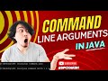 Command Line Arguments in JAVA | A Comprehensive Guide by @spcharsh   | #java #programming #coding