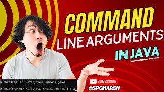 Command Line Arguments in JAVA | A Comprehensive Guide by @spcharsh | #java #programming #coding