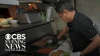 Wholesalers and restaurant owners say they can't keep eating rising prices
