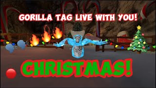 Gorilla tag live with you! | Minigames and more!