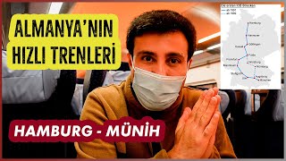 Almanya'daki En Ucuz Tren Yolculuğunu Yaptım - Hamburg Münih Treni