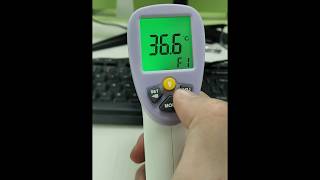 HT-820D body infrared thermometer (Temperature unit switch ° C / ° F)