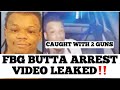 FBG Butta Chased By Police, They Found 2 Guns At 5AM In The Morning, FBG Butta Arrest Video Leaked