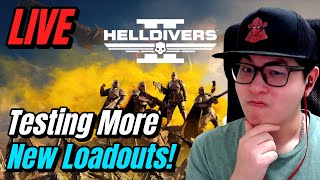 🔴 LIVE NOW: Helldivers 2 | Testing More NEW Terminid Loadouts | Time for a CHALLENGE!