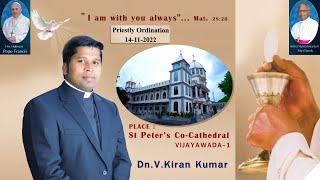 Priestly Ordination (St.Peter's Co Cathedral Vijayawada Live Stream)