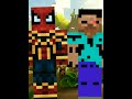 Minecraft spider man vs all #ak #gaming #viral #yt #minecraft #herobrine #spiderman #AK BOSS GAMING