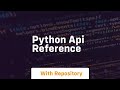 python api reference