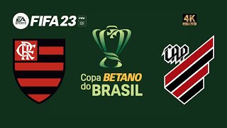 Flamengo x Athletico PR | Copa do Brasil | FIFA 23 Gameplay [4K 60FPS]