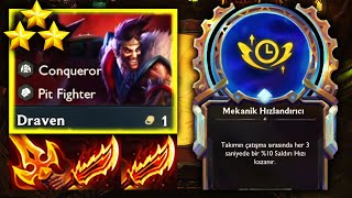 DRAVENİN ATIŞLARINI GÖREMİYORUZ !!!! 3 GUİNSO + HIZLANDIRICI İLE ''DRAVEN'' CARRY !!!!! | SET 13 TFT