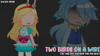 Two Birds On A Wire l Gacha Meme l Ciel And Rio Angst l Rushed l KiraKira☆Precure A La Mode