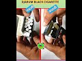 djarum black cigarette original vs dublicate black cigarette अशली की पहचान ciggarette