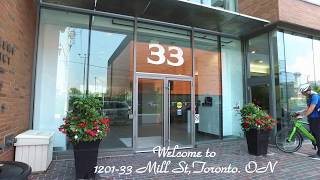 1201 - 33 Mill St, Toronto  ON