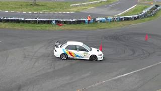 2020中部ジムカーナ選手権 第1戦 ランサーエボリューションⅨMR,2020 Central Gymkhana Championship Round 1 LancerEvolutionⅨMR