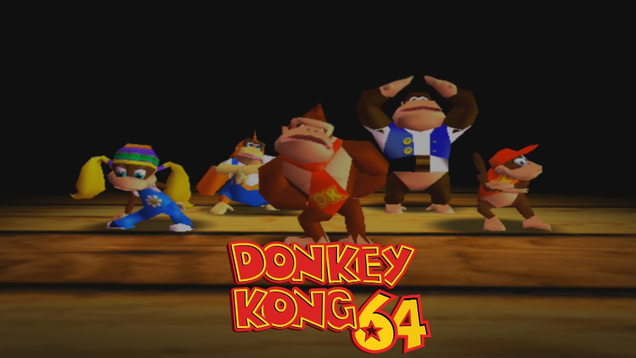 Donkey Kong 64: Monkey Rap Song Intro - YouTube