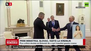 PRIM MINISTRUL SLOVAC, VIZITĂ LA KREMLIN_Știri B1TV_23 dec. 2024