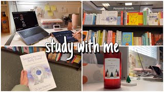 study with me 📚 | cramming sesh (again) | iPad Pro  11' digital notes