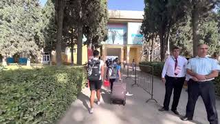 Cambodia U20 National Team has arrived Republican Central Stadium