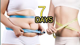 How To Lose Weight Fast | Lose 7 Kgs In 7 Days |momsaysremainshealthy|