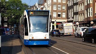 2018/07/27 【アムステルダム トラム】 2系統 C1型 2016編成 | Amsterdam Tram: C1 Series #2016