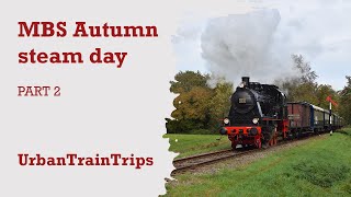 MBS Autumn steam day part 2, MBS Najaarsstoomdag deel 2, MSB Herbstdampftag Tiel 2