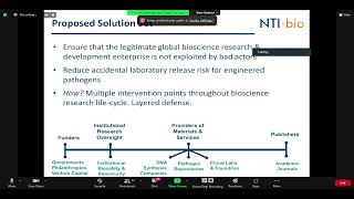 Dr. Jaime Yassif: Strengthening Governance of Dual-Use Bioscience Research | SBA.1