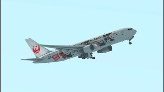 【RFS】旭川空港も再現度が高い!!　東京 羽田ー旭川　Tokyo HanedaーAsahikawa