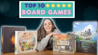 My Top 10 Five-Star Board Games!