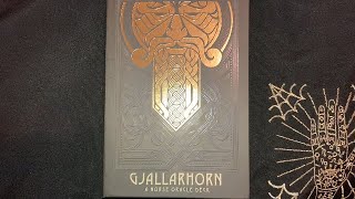 Gjallarhorn A Norse Oracle Deck by Matt Hughes