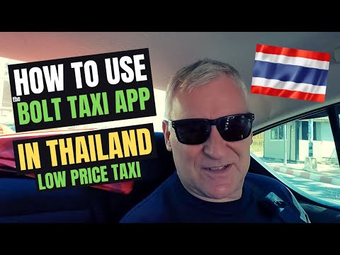 Cómo utilizar la aplicación de taxi Bolt en Tailandia