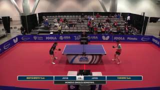 2016 US Open - Yuki Matsumoto vs. Saki Tashiro (Women's SF)