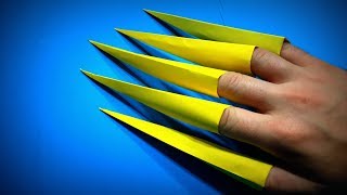 Origami Claws | How to Make a Paper Claws Halloween DIY | Easy Origami ART Paper Crafts