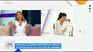 HOJE EM DIA 21.01: Graciele Lacerda compartilha ensaio de fotos da filha com Zezé Di Camargo