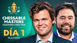 TITANES en JUEGO🔥EMPIEZA la BATALLA | Chessable Masters 2025 | Carlsen, Nakamura, Caruana...