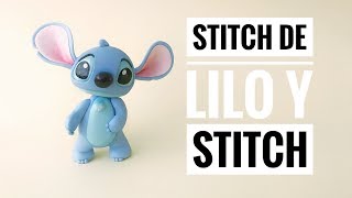 How to Make Stitch of Lilo and Stitch | Cold Porcelain | Flexible pasta