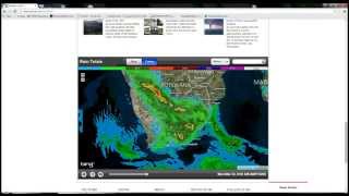 Interactive weather map tutorial