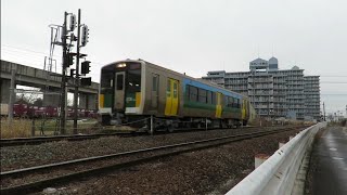 試8781D キハE130-108KY出場磐越東線試運転