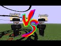 Apollyon vs Apostle  Mob Battle  Minecraft