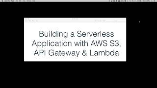 Creating a Serverless Application on AWS: Part 3 - Creating the Lambda
